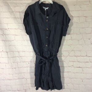 Mayoral Navy Blue Romper - Size 14